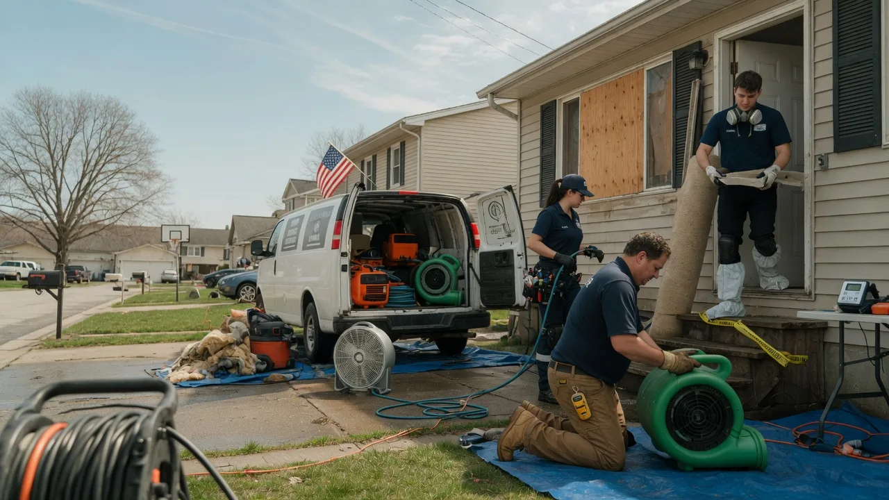 Water Damage Restoration in Commodore, PA near me